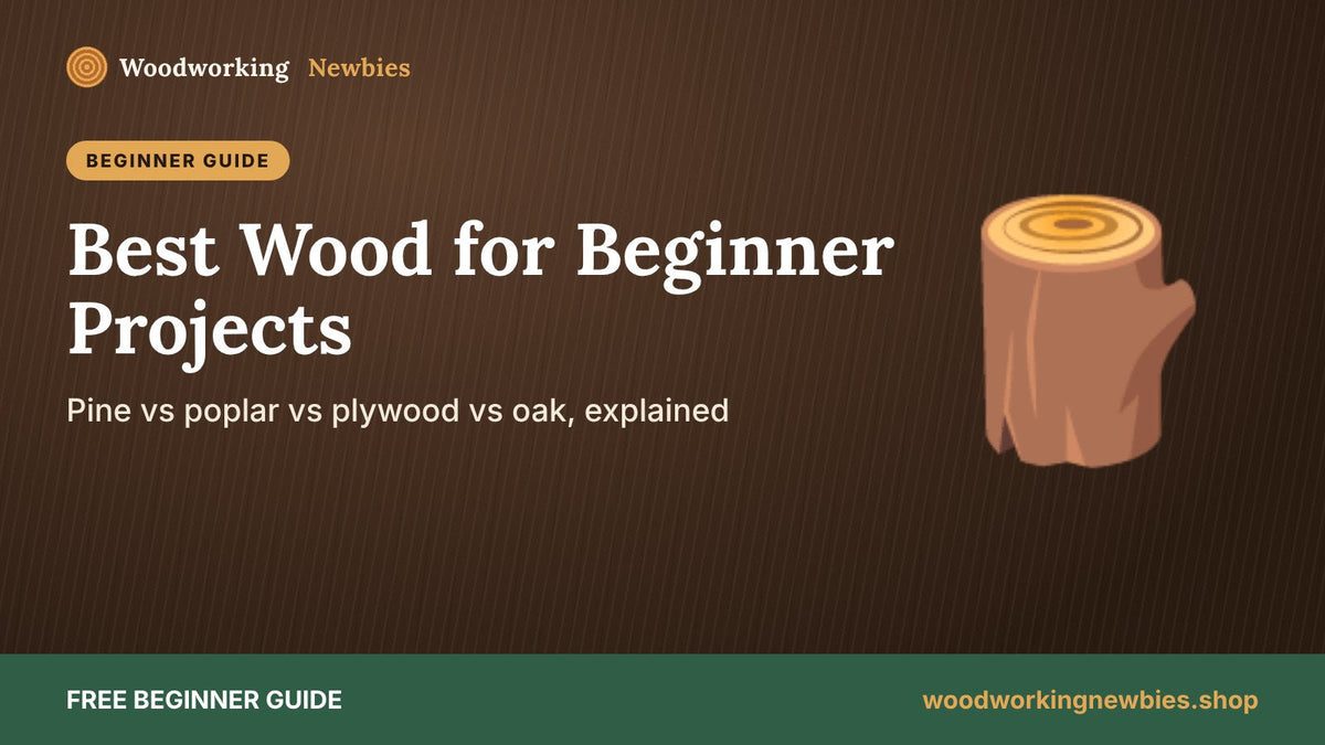 The Best Wood for Beginner Woodworking Projects (Pine, Poplar, Plywood and More)