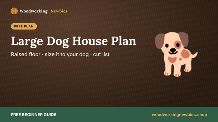 Dog House Plans for Large Dogs: A Raised, Insulated-Ready Design (With Porch Option)