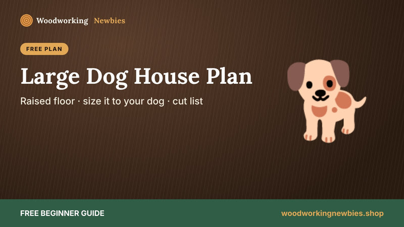 Dog House Plans for Large Dogs: A Raised, Insulated-Ready Design (With Porch Option)