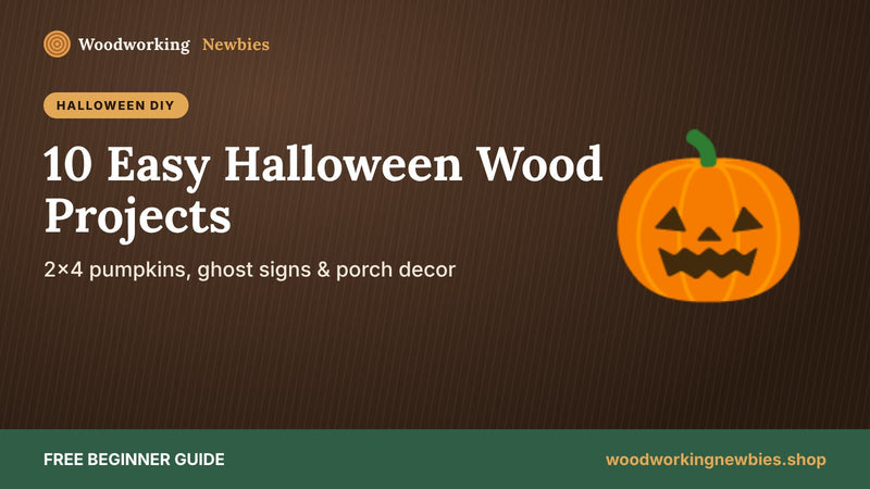 10 Easy Halloween Wood Projects for Beginners (Porch Decor You Can Build This Weekend)
