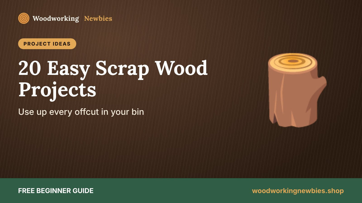 20 Easy Woodworking Projects With Scrap Wood (Use Up Every Offcut)