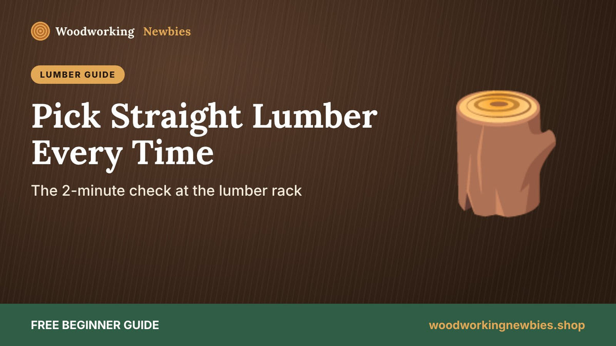 How to Pick Straight Lumber at the Home Center (Never Bring Home a Warped 2x4 Again)