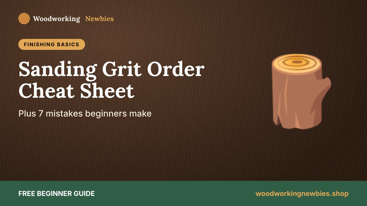 How to Sand Wood: The Right Grit Order and 7 Mistakes Beginners Make