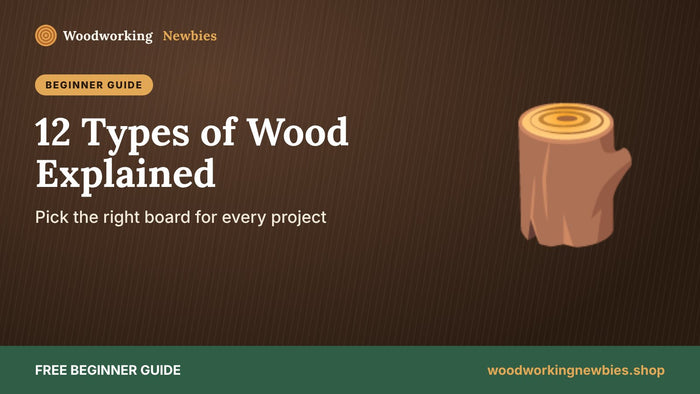 Types of Wood for Woodworking Projects: A Beginner's Guide to 12 Common Boards