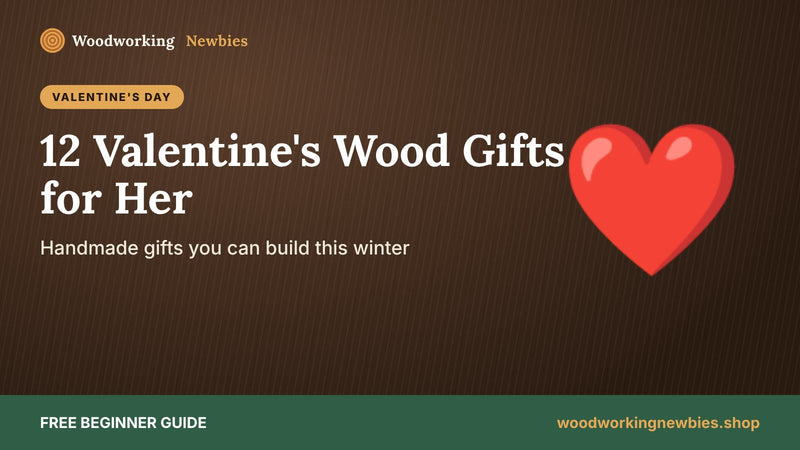 12 Valentine's Day Woodworking Gifts for Her (Easy Projects You Can Make)