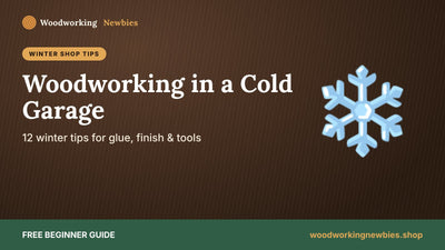 Woodworking in a Cold Garage: 12 Winter Tips for Glue, Finish, Tools and Safety