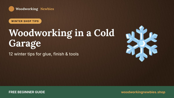 Woodworking in a Cold Garage: 12 Winter Tips for Glue, Finish, Tools and Safety
