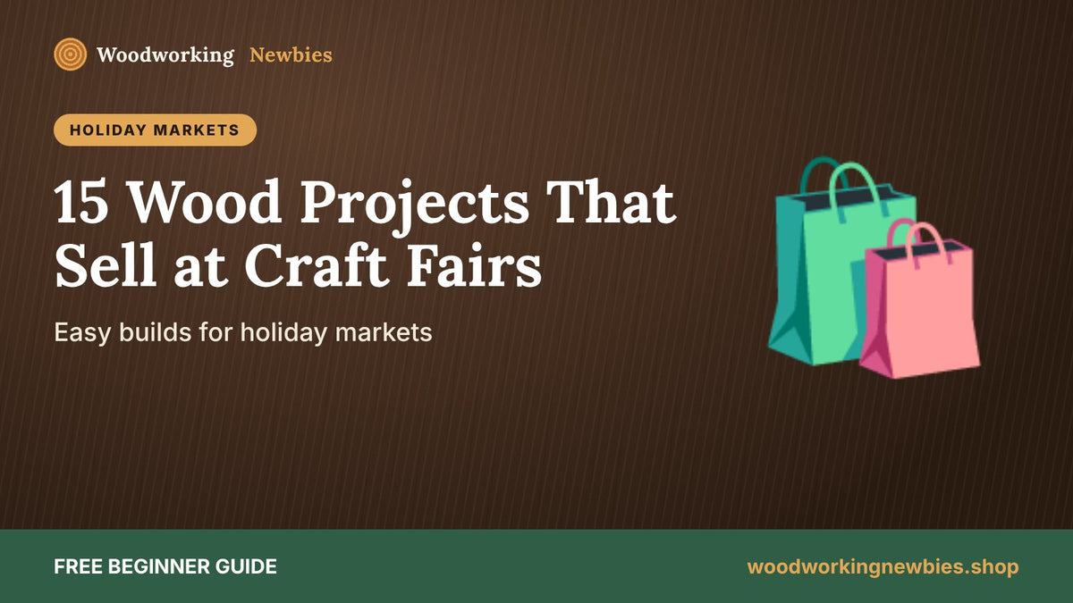 15 Woodworking Projects That Sell at Craft Fairs (Holiday Market Edition)
