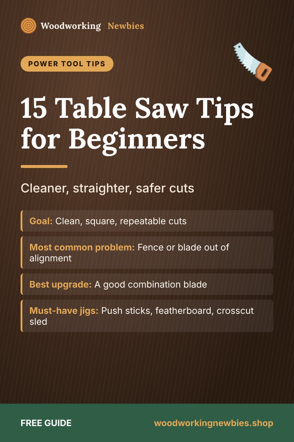 15 Table Saw Tips for Beginners: Cleaner, straighter, safer cuts